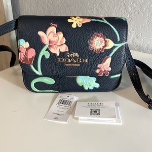 Coach floral bag